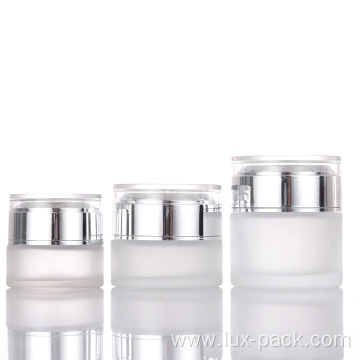 20ml 30ml 50ml empty glass jars for creams